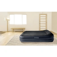 Intex 64124ND DuraBeam PillowRestRaised Luftbett (L x B x H) 203 x 152 x 42cm Schwarz Intex 64124ND DuraBeam PillowRestRaised Luftbett (L x B x H) 203 x 152 x 42cm Schwarz