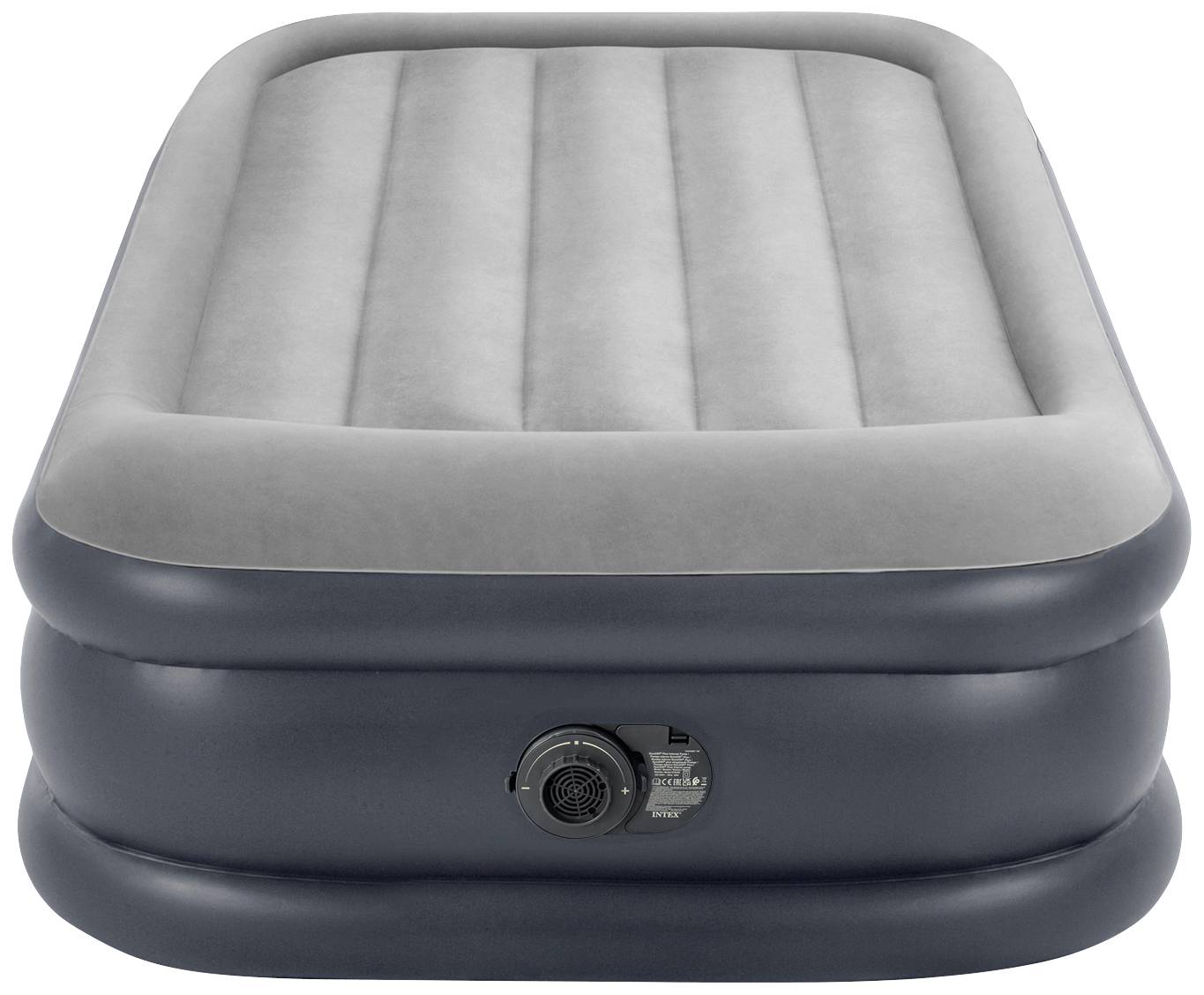 Intex 64132ND DuraBeam PillowRestRaised Luftbett (L x B x H) 191 x 99 x 42cm Grau