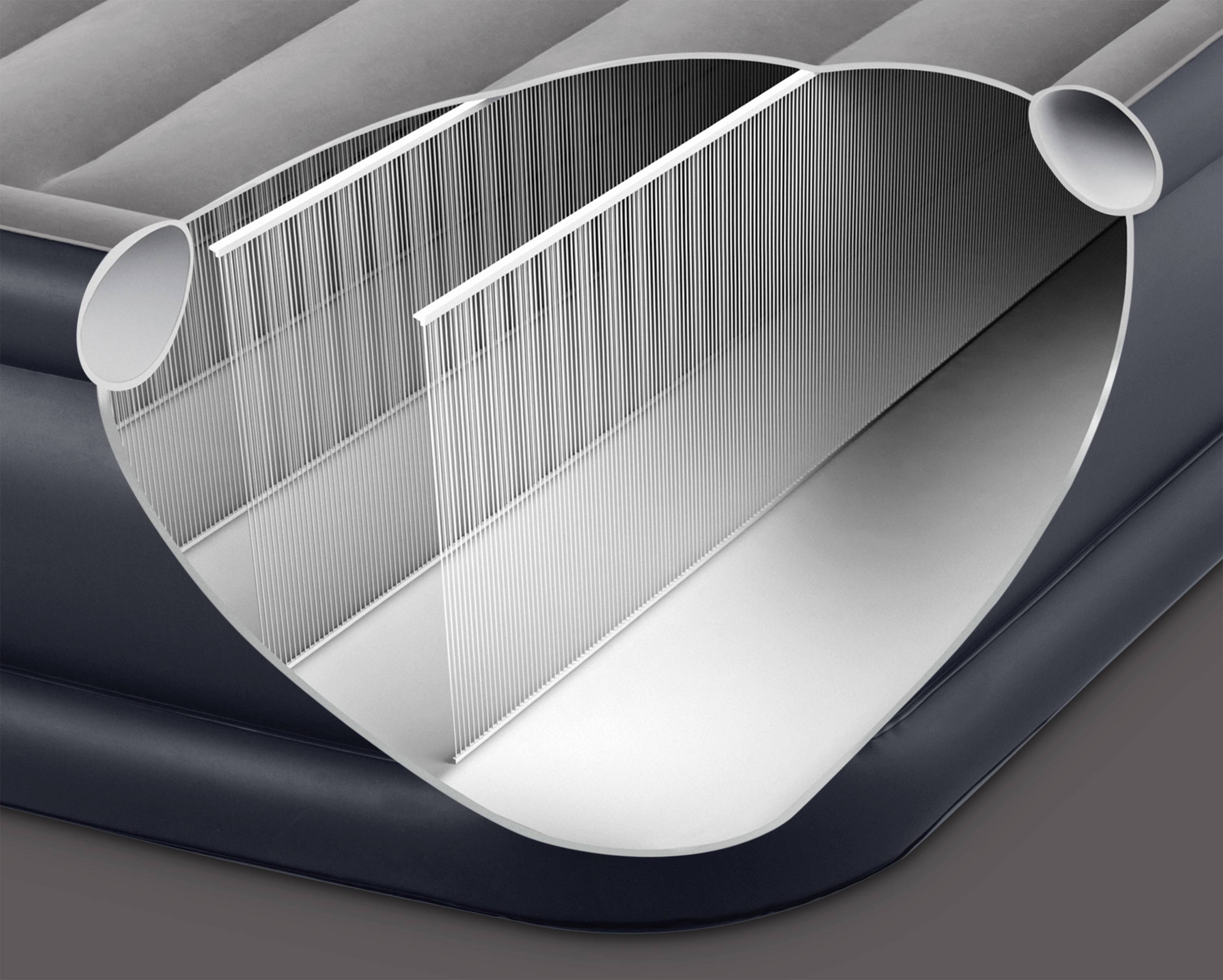 Intex 64136ND DuraBeam PillowRestRaised Luftbett (L x B x H) 203 x 152 x 42cm Grau