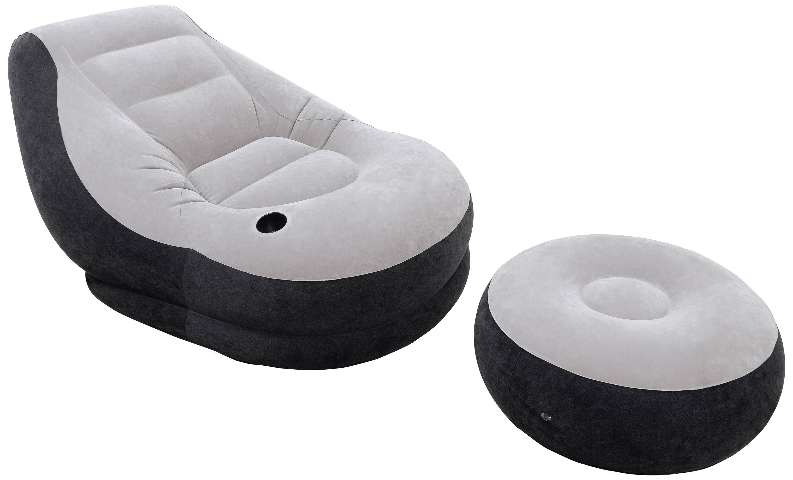 Intex 68564NP UltraLounge Sessel (L x B x H) 137 x 102 x 79cm Grau