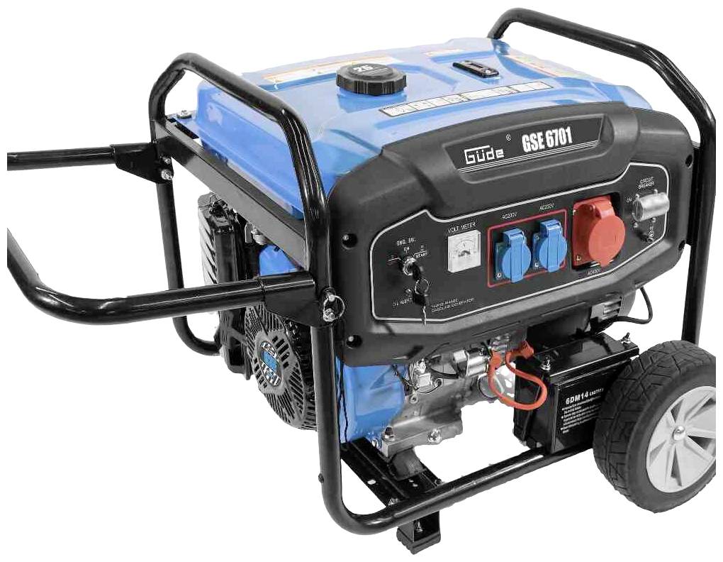 GÜDE GSE 6701 RS 4-Takt Stromerzeuger 9 kW 86 kg 5000 W