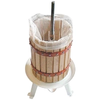 GÜDE Obstpresse OP12 Holz, Rot GÜDE Obstpresse OP12 Holz, Rot