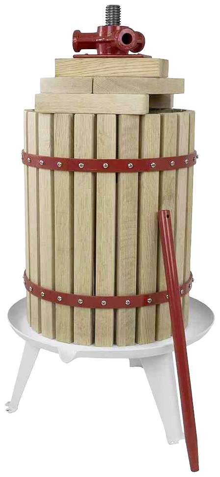 GÜDE Obstpresse OP18 Holz, Rot