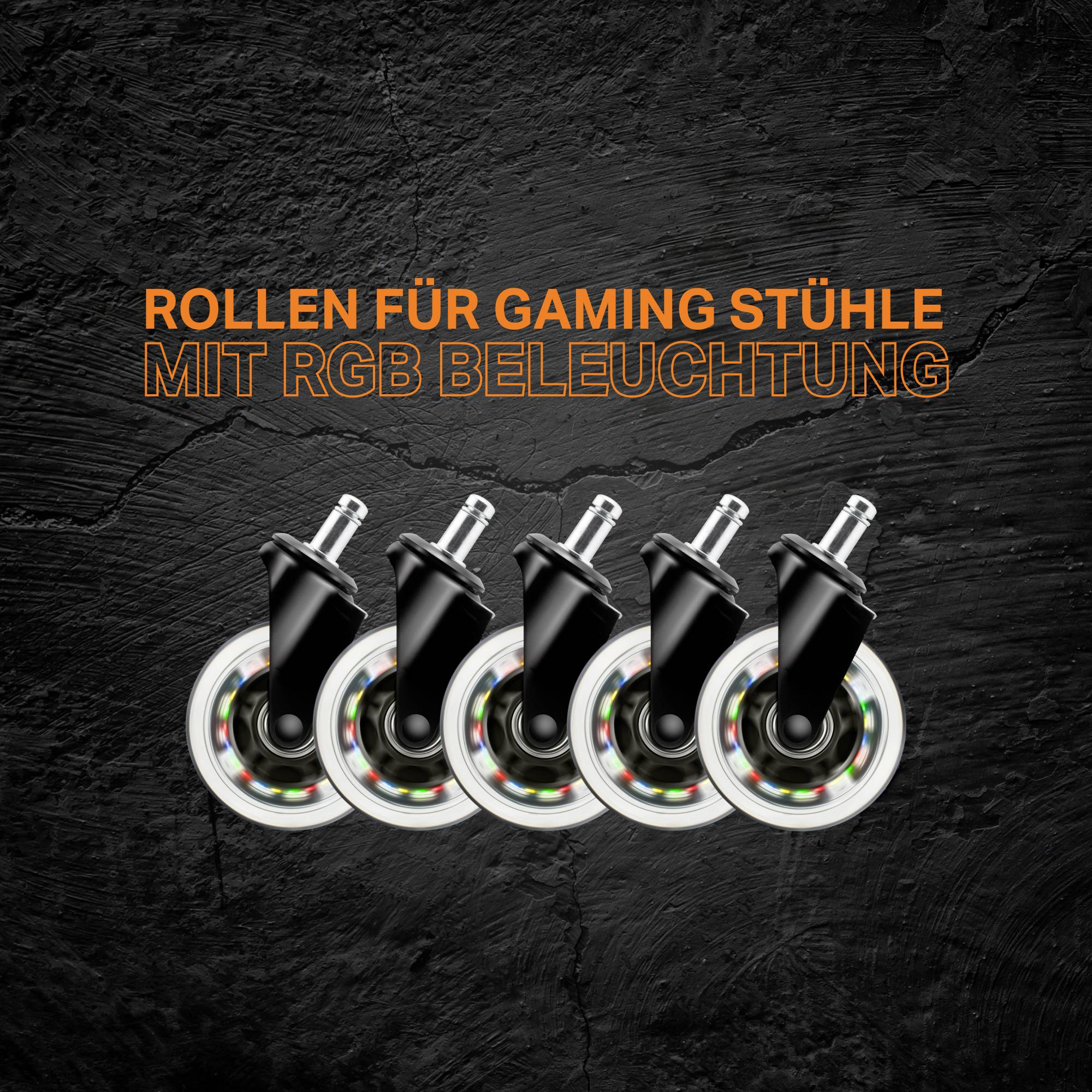 DELTACO GAMING GAM-141 Ersatzrollen Transparent, RGB