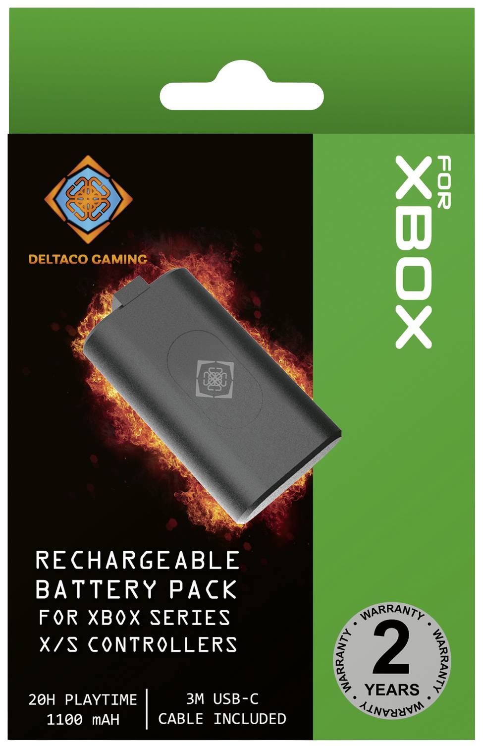 DELTACO GAMING GAM-142 Akku Xbox Series S, Xbox Series X