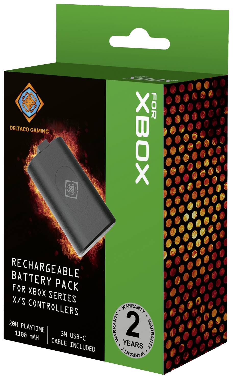 DELTACO GAMING GAM-142 Akku Xbox Series S, Xbox Series X