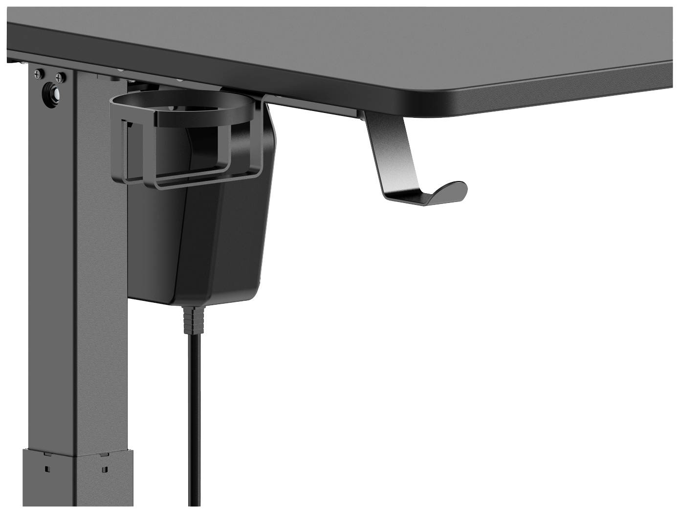 DELTACO GAMING DT410 Gaming-Tisch Schwarz