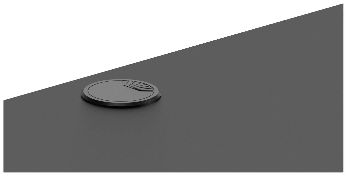 DELTACO GAMING DT410 Gaming-Tisch Schwarz