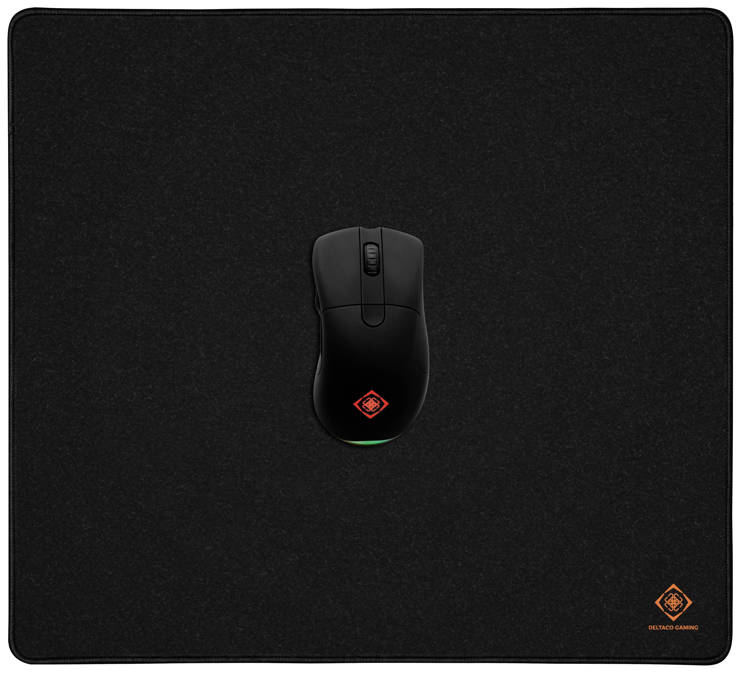 DELTACO GAMING DMP460 Gaming-Mauspad Rutschfest Schwarz