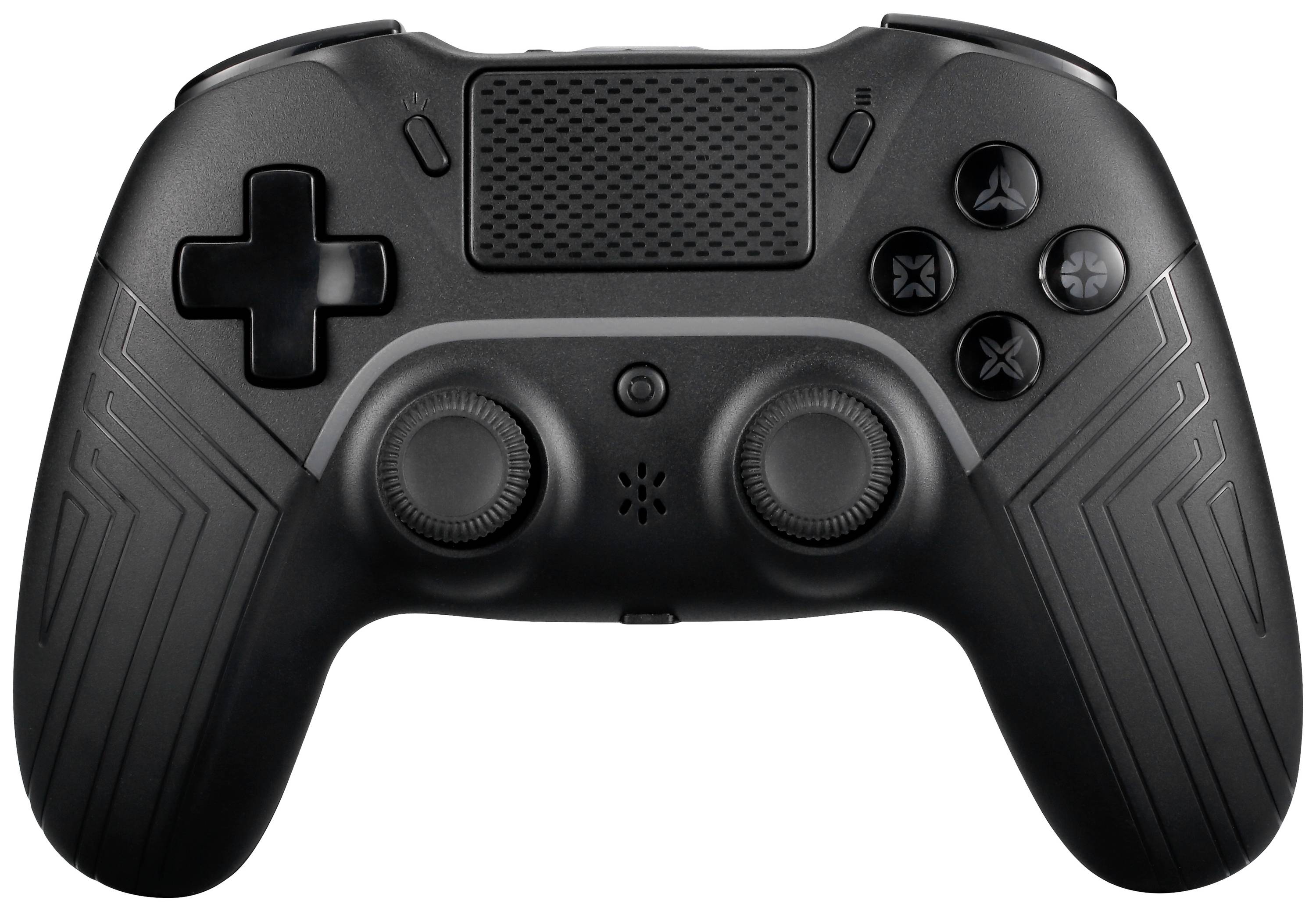 DELTACO GAMING Wireless PS4 & PC Controller Controller PlayStation 4, PC, Android, iOS Schwarz