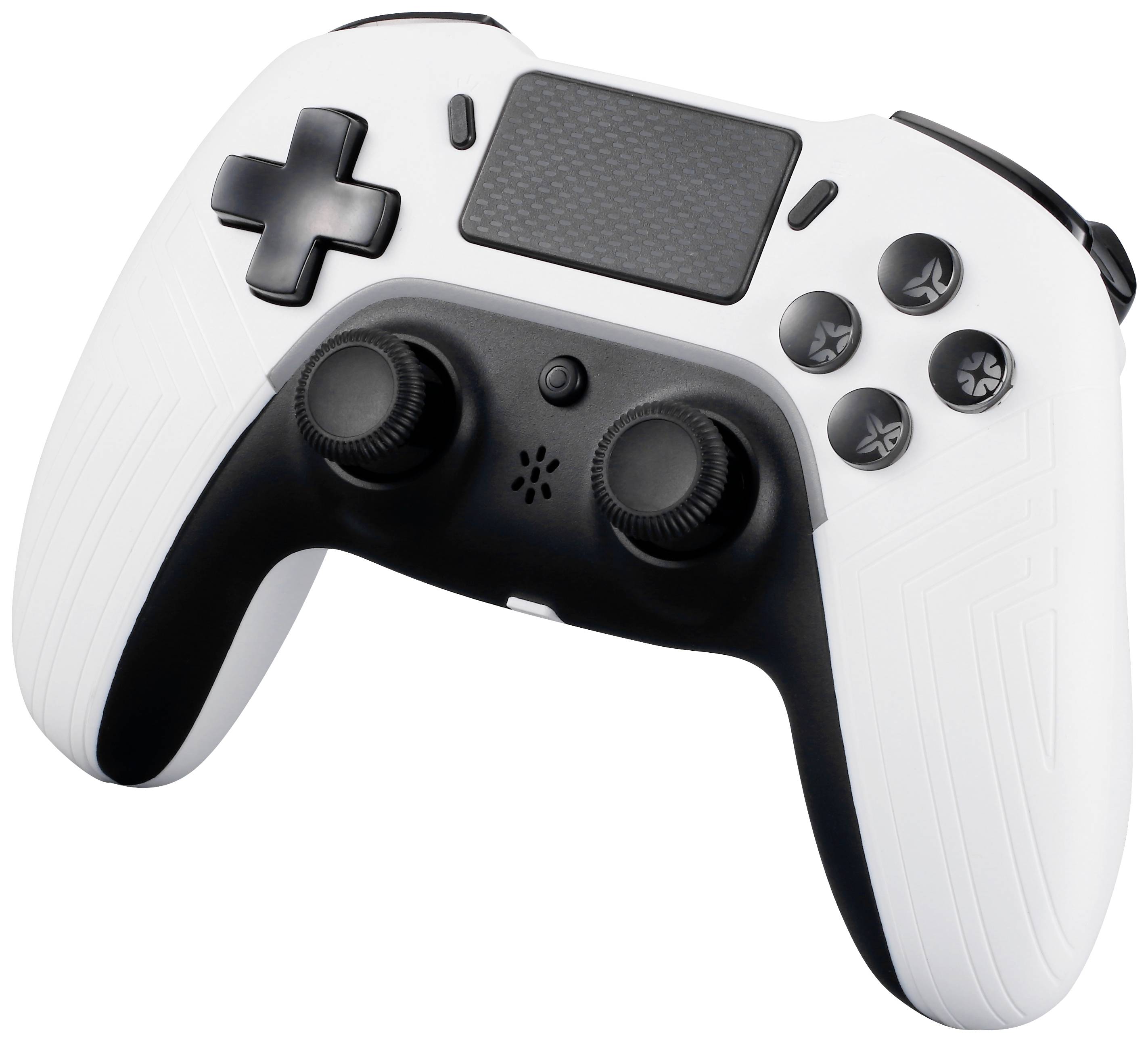 DELTACO GAMING Wireless PS4 & PC Controller Controller PlayStation 4, PC, Android, iOS Weiß