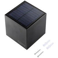 Sygonix SY-5499356 Solar-Außenwandleuchte SMD LED 0.9 W Schwarz Sygonix SY-5499356 Solar-Außenwandleuchte SMD LED 0.9 W Schwarz