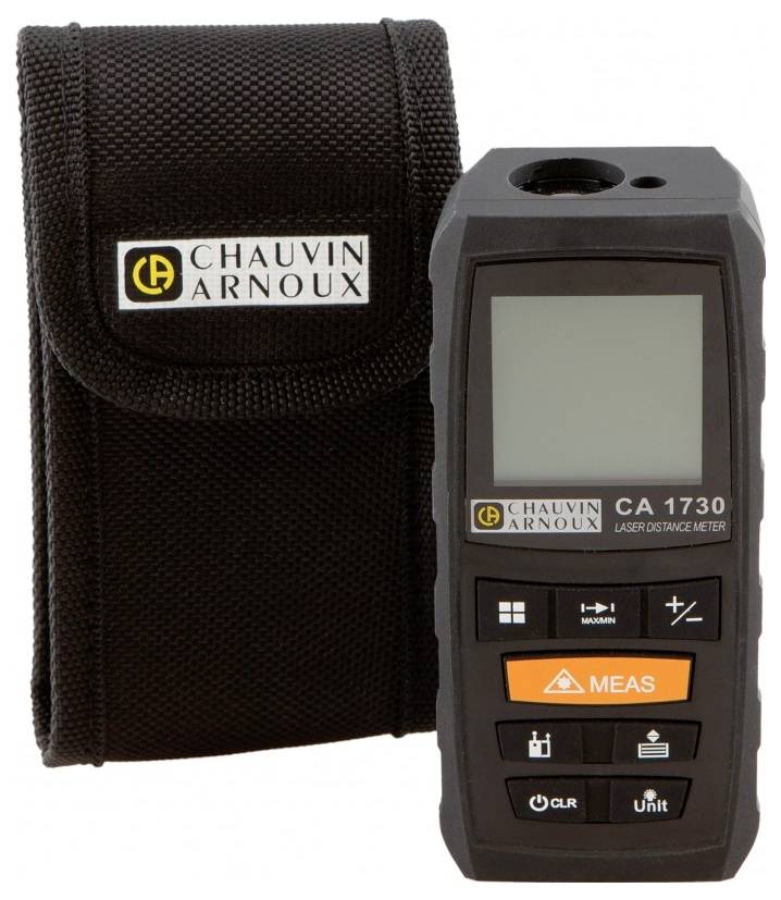 Chauvin Arnoux CA 1730 Laser-Entfernungsmesser inkl. Messschiene 60m