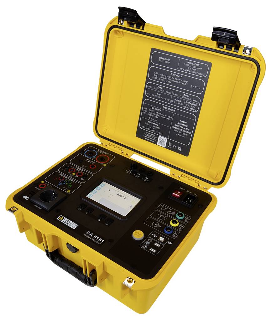 Chauvin Arnoux CA 6161 Maschinentester VDE-Norm 0113, 0413, 0600, 0660