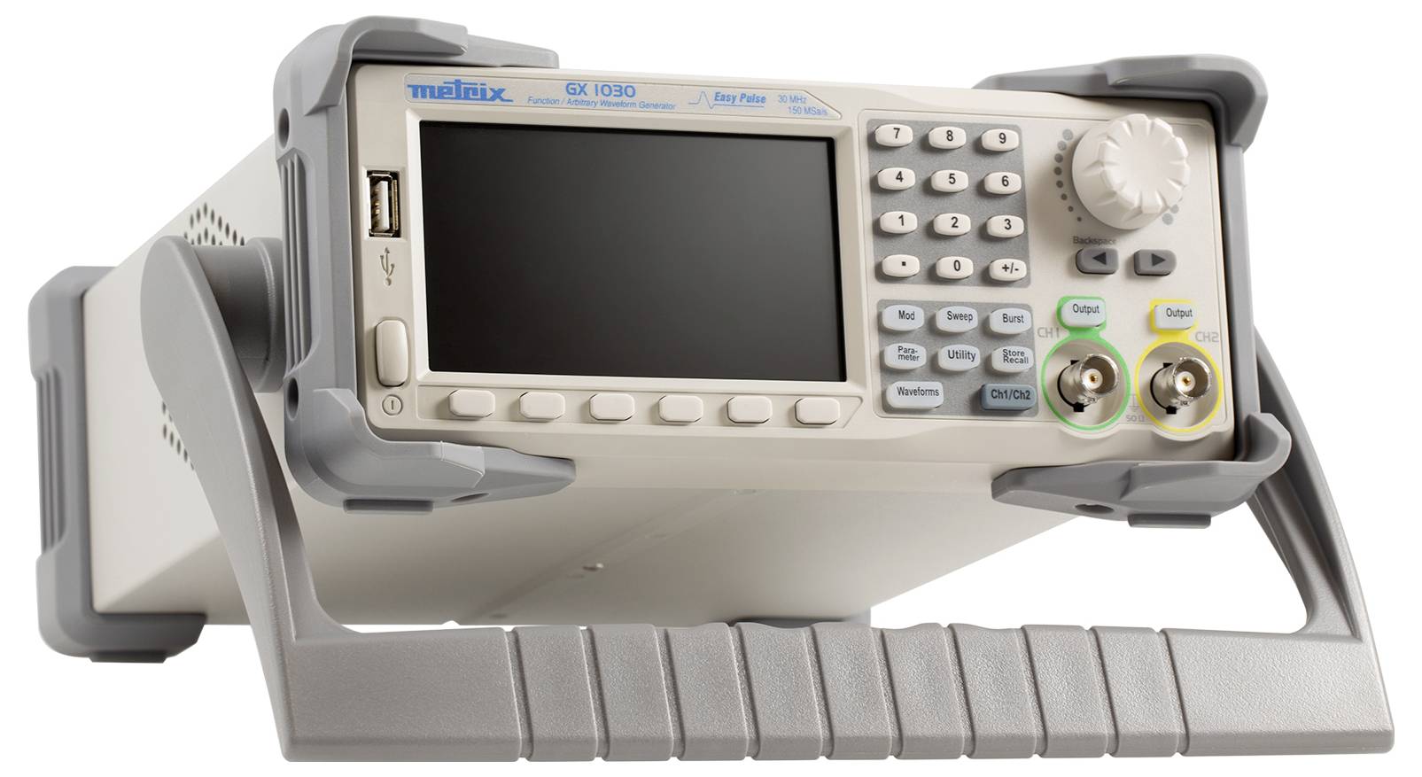 Metrix GX 1030 Funktionsgenerator netzbetrieben 0.01MHz - 30MHz Arbiträr, Dreieck, Lorentzkurve, Puls, Rampe, Rauschen, Rechteck