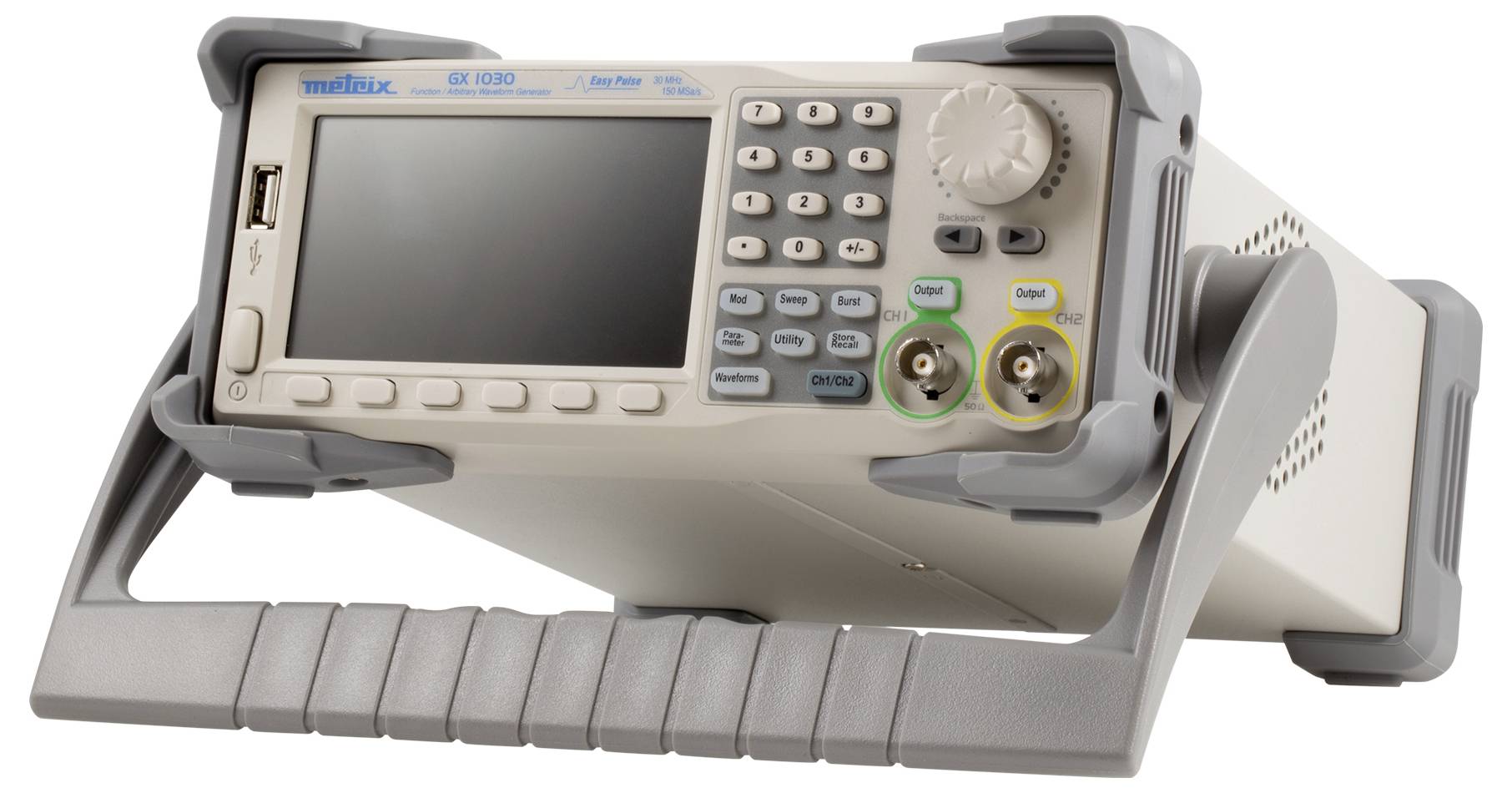 Metrix GX 1030 Funktionsgenerator netzbetrieben 0.01MHz - 30MHz Arbiträr, Dreieck, Lorentzkurve, Puls, Rampe, Rauschen, Rechteck