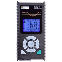 Chauvin Arnoux PEL 51 Netz-Analysegerät 1phasig inkl. Stromzangen, mit Loggerfunktion Chauvin Arnoux PEL 51 Netz-Analysegerät 1phasig inkl. Stromzangen, mit Loggerfunktion