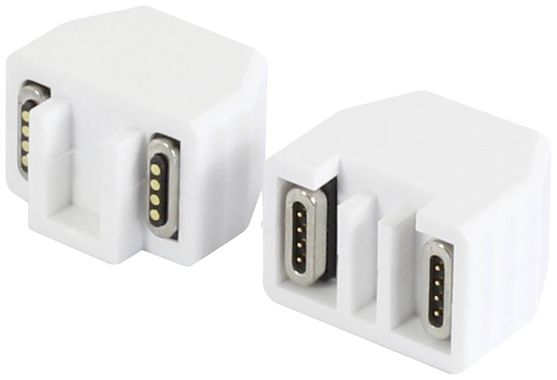 Allnet ALL-RJ45-Magnet RJ45 Sicherungskupplung, Abwurfbuchse, PoE fähig, bis zu 10GBit 193972 Stecker, gerade Weiß 1St.