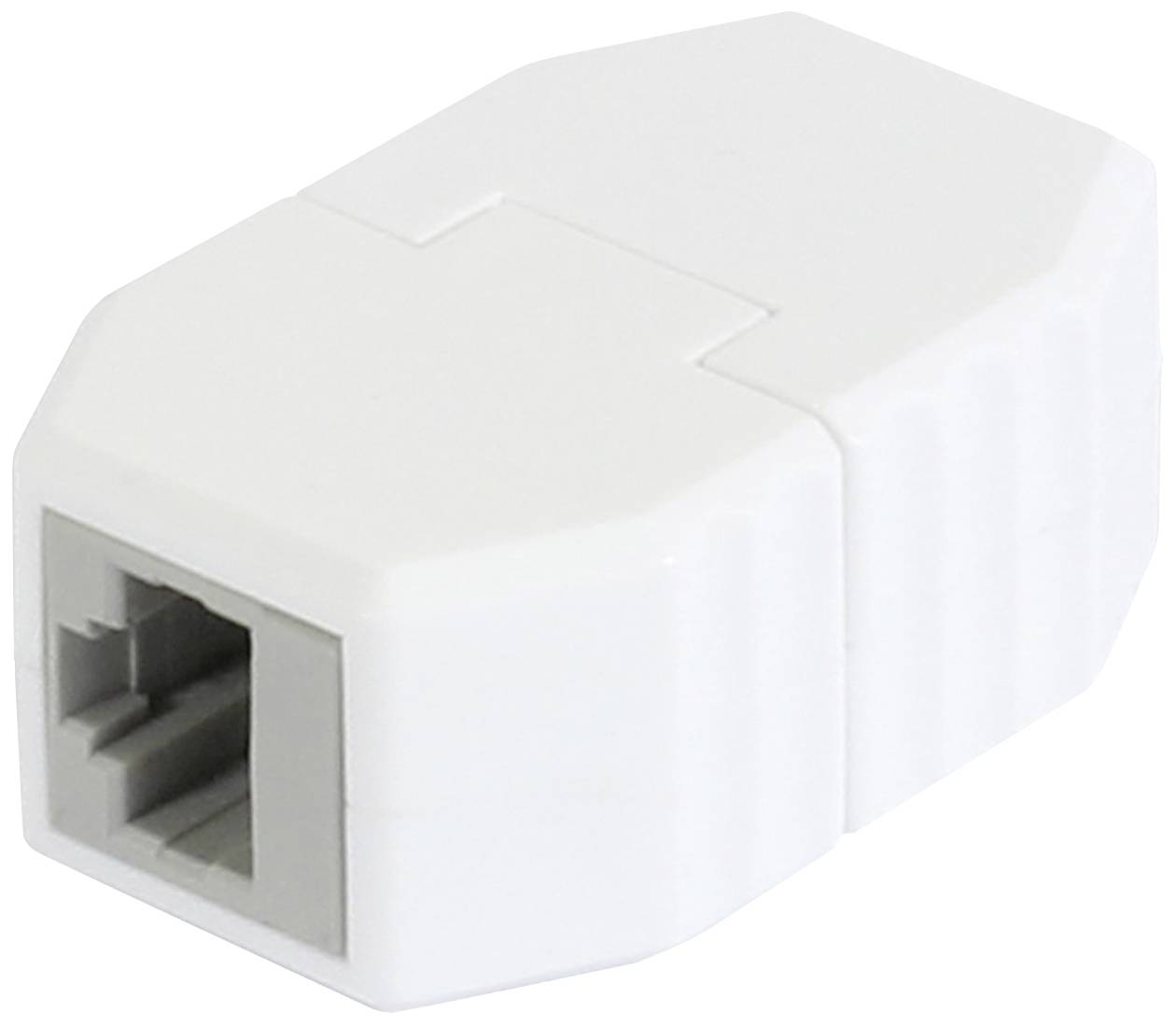 Allnet ALL-RJ45-Magnet RJ45 Sicherungskupplung, Abwurfbuchse, PoE fähig, bis zu 10GBit 193972 Stecker, gerade Weiß 1 St.