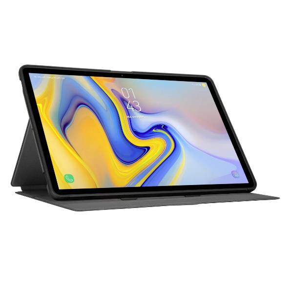 Targus Click-In Tablet-Cover Samsung Galaxy Tab S7 FE, Galaxy Tab S7+ 31,5 cm (12,4") Book Cover Schwarz