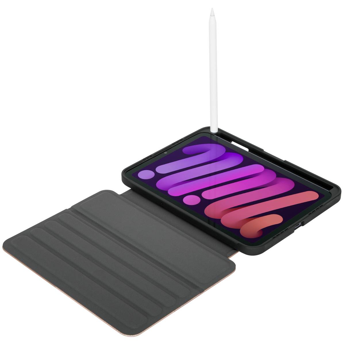Targus Click-In Tablet-Cover Apple iPad mini 8.3 (6. Gen., 2021) Book Cover Roségold
