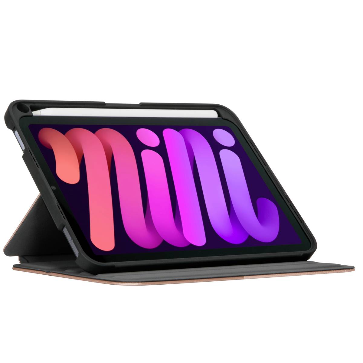 Targus Click-In Tablet-Cover Apple iPad mini 8.3 (6. Gen., 2021) Book Cover Roségold