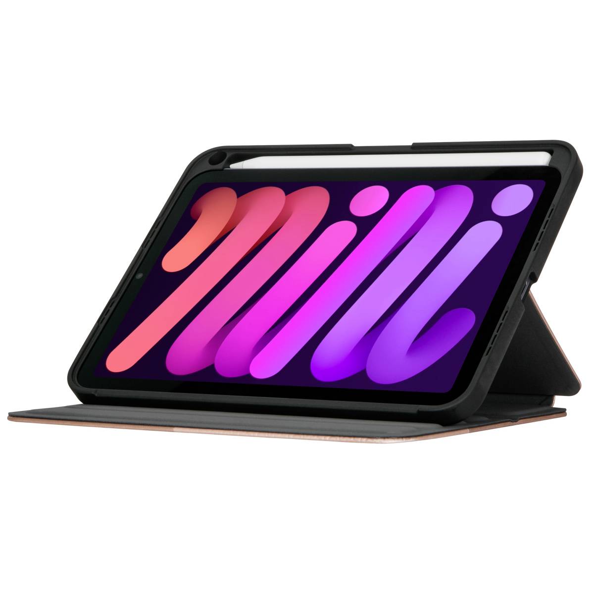 Targus Click-In Tablet-Cover Apple iPad mini 8.3 (6. Gen., 2021) Book Cover Roségold