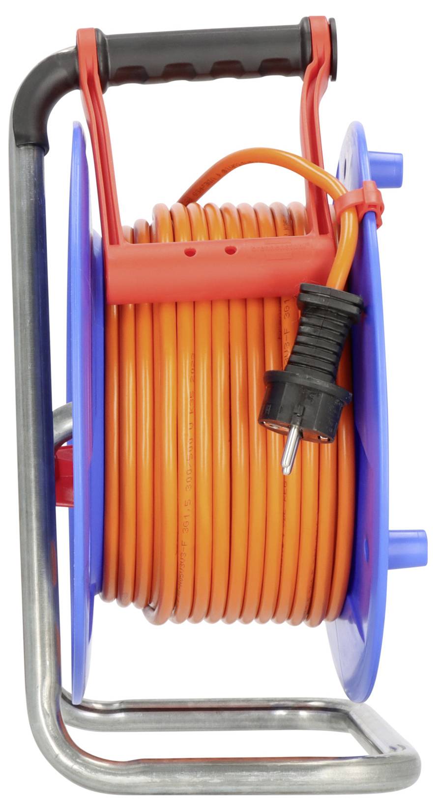 Brennenstuhl 1208750 Kabeltrommel 40 m Orange Schutzkontakt-Stecker