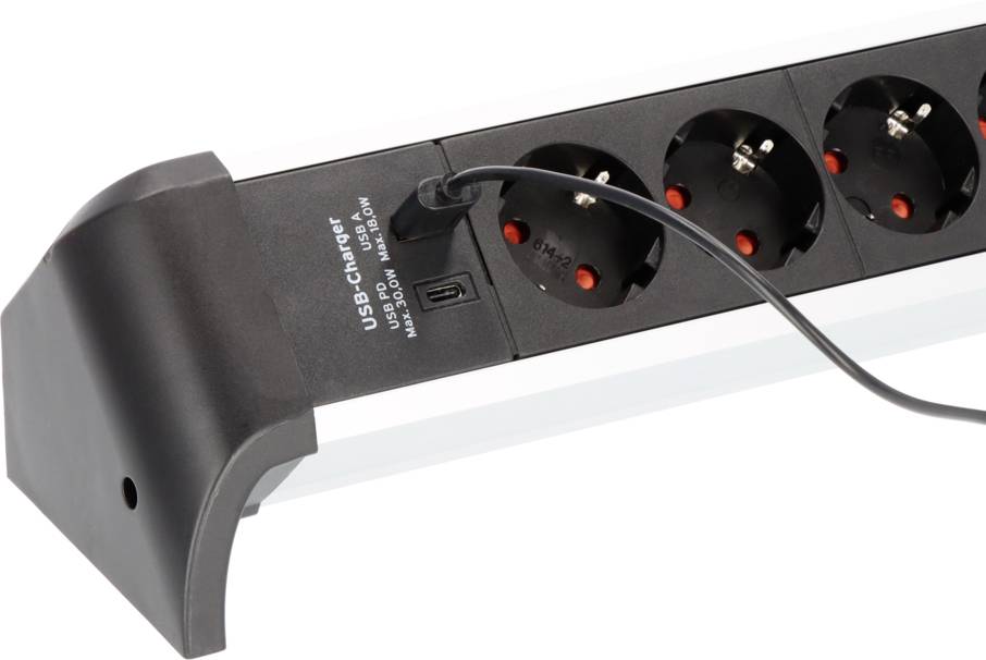 Brennenstuhl 1391040420 Steckdosenleiste mit Schalter Schutzkontakt 1 St.