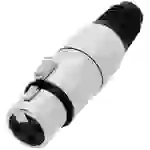 Adam Hall 4 STAR C XF3 XLR-Steckverbinder - 1St. Adam Hall 4 STAR C XF3 XLR-Steckverbinder - 1St.