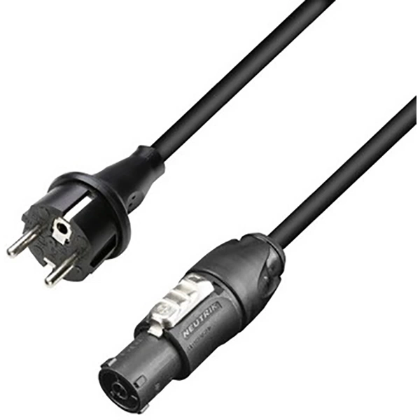 Adam Hall 8101 TCON 0500 Kaltgeräte Anschlusskabel Schwarz 5m Adam Hall 8101 TCON 0500 Kaltgeräte Anschlusskabel Schwarz 5m
