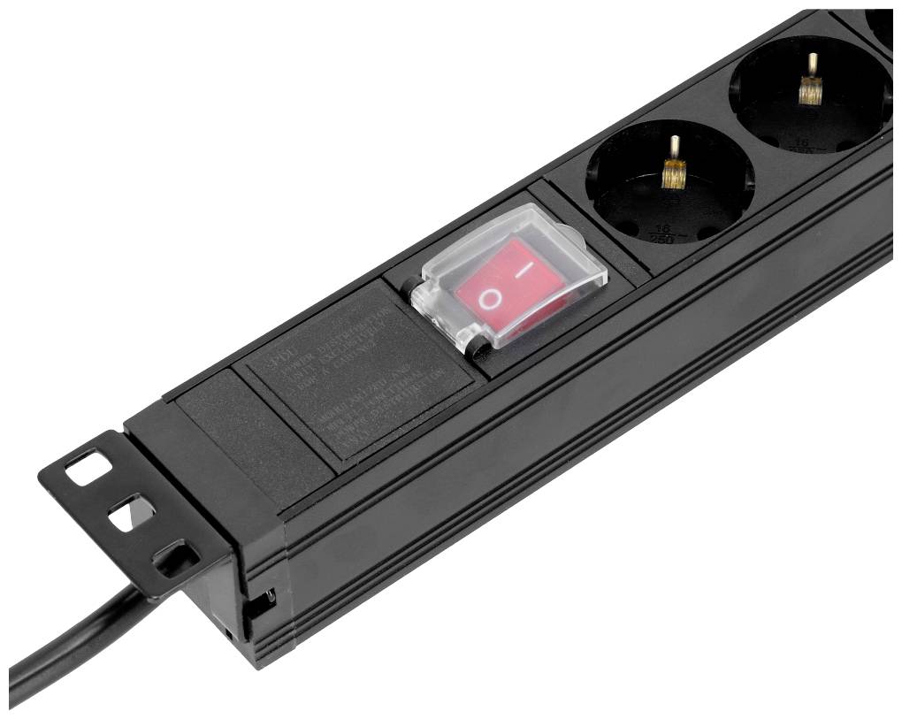 Adam Hall 87471 X7 Rack-Steckdosenleiste 1 HE