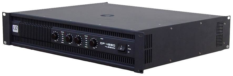 LD Systems DEEP2 4950 Stereo-Endstufe RMS Leistung je Kanal an 4 Ohm: 810W