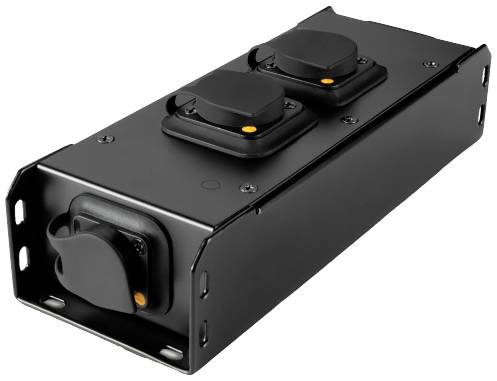 Adam Hall PRO PORT 2TT Stromverteiler 1 Stück