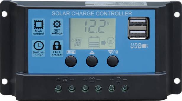 Solar-Set 200W Solaranlage 200 Wp inkl. Akku, inkl. Anschlusskabel, inkl. Laderegler, inkl. Wechselrichter