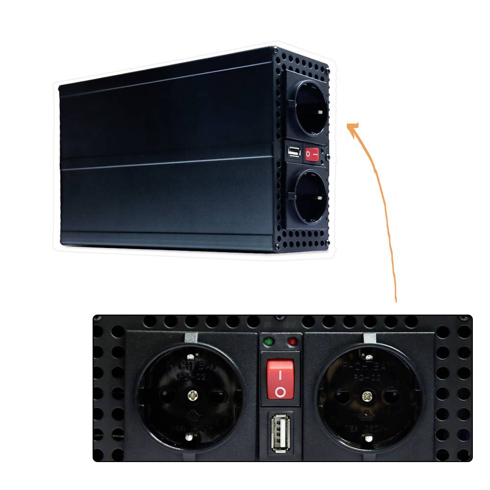 Solar-Set 200W Solaranlage 200 Wp inkl. Akku, inkl. Anschlusskabel, inkl. Laderegler, inkl. Wechselrichter