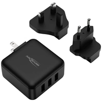 Ansmann Travel Charger TC315 USB Ladegerät 15W 3x USB-A Schwarz Innenbereich Ansmann Travel Charger TC315 USB Ladegerät 15W 3x USB-A Schwarz Innenbereich