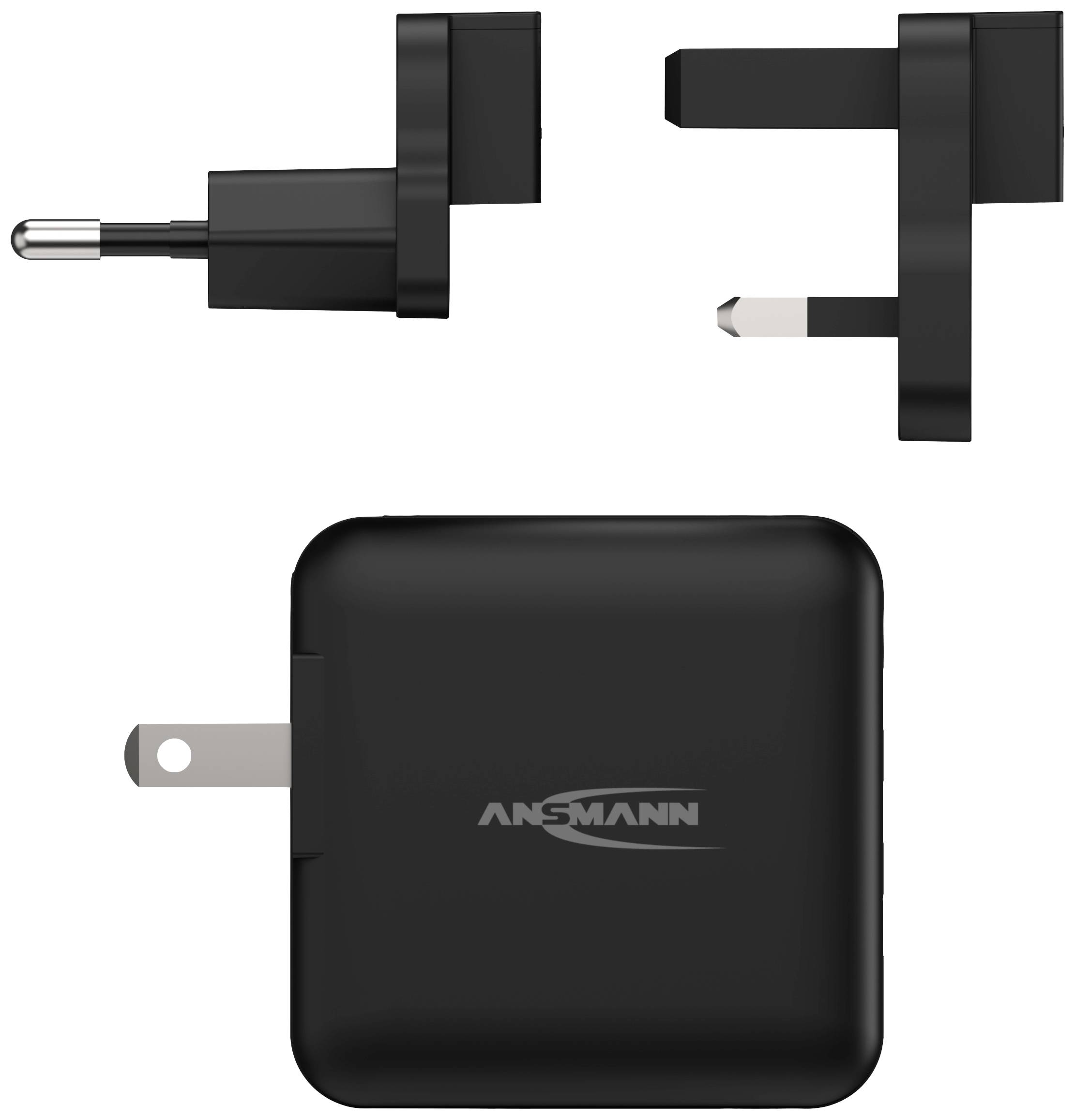 Ansmann Travel Charger TC315 USB Ladegerät 15 W 3x USB-A Schwarz Innenbereich