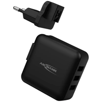 Ansmann Travel Charger TC315 USB Ladegerät 15W 3x USB-A Schwarz Innenbereich Ansmann Travel Charger TC315 USB Ladegerät 15W 3x USB-A Schwarz Innenbereich