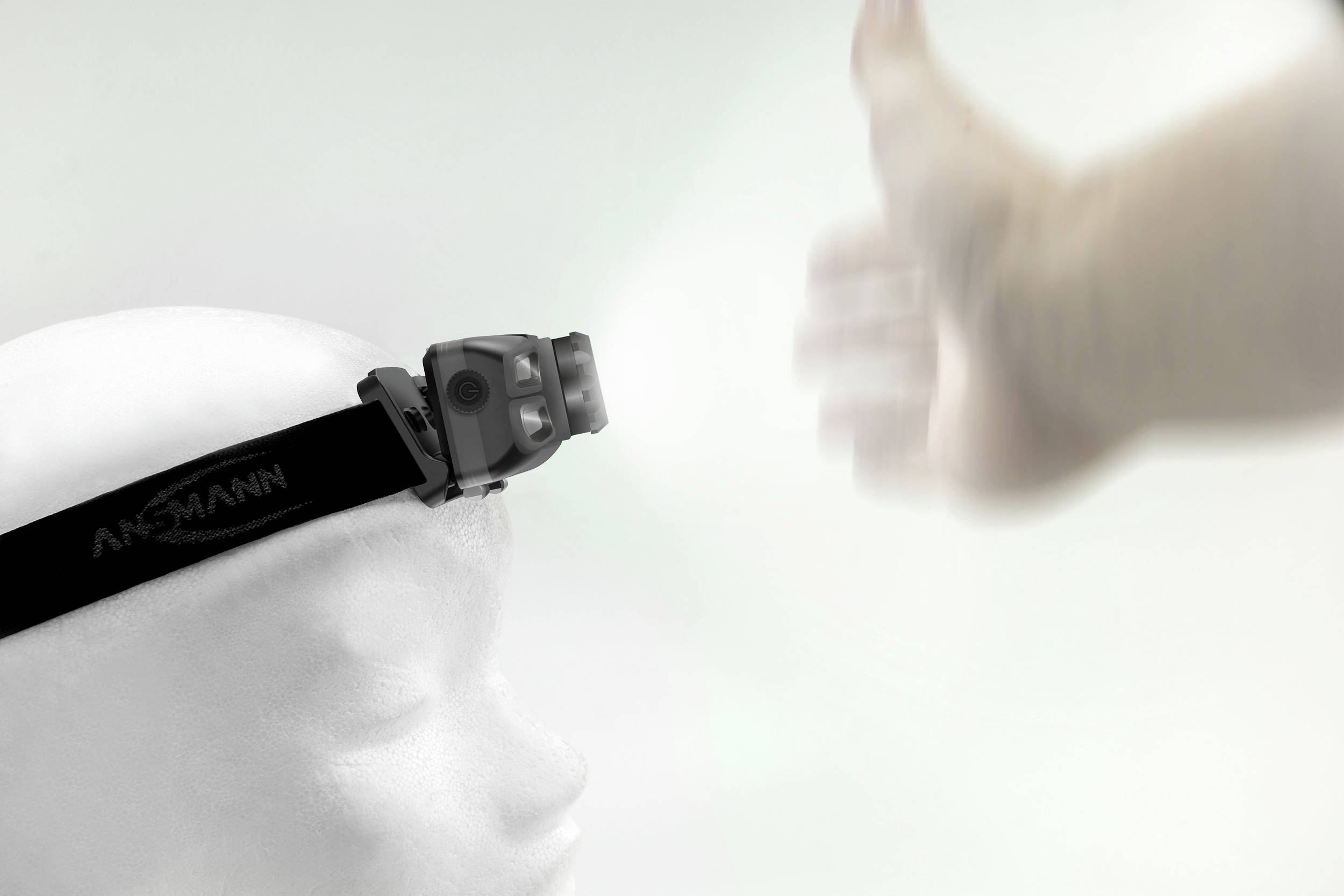 Ansmann HD450FRS LED Stirnlampe akkubetrieben 450 lm 1600-0528