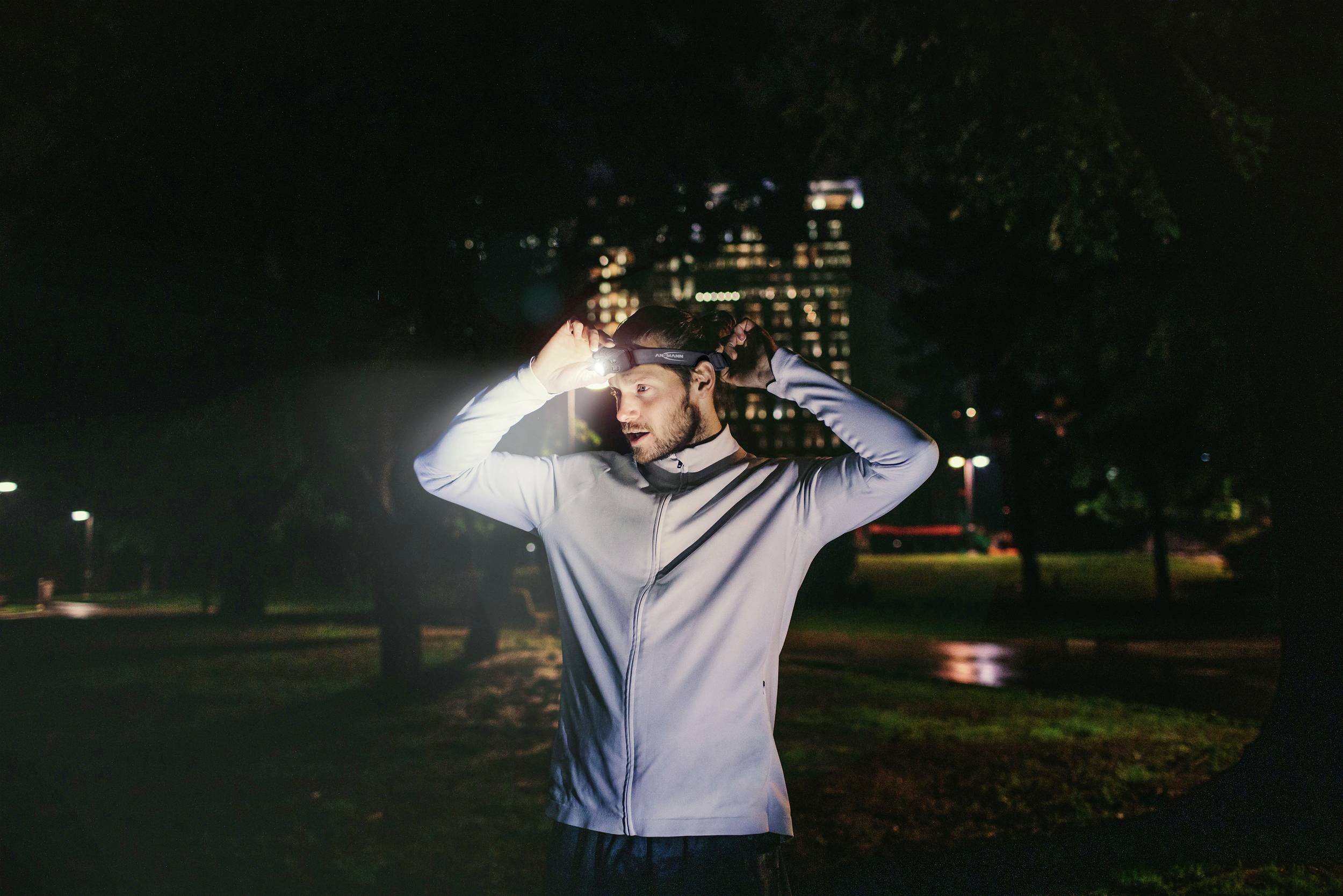 Ansmann HD450FRS LED Stirnlampe akkubetrieben 450 lm 1600-0528