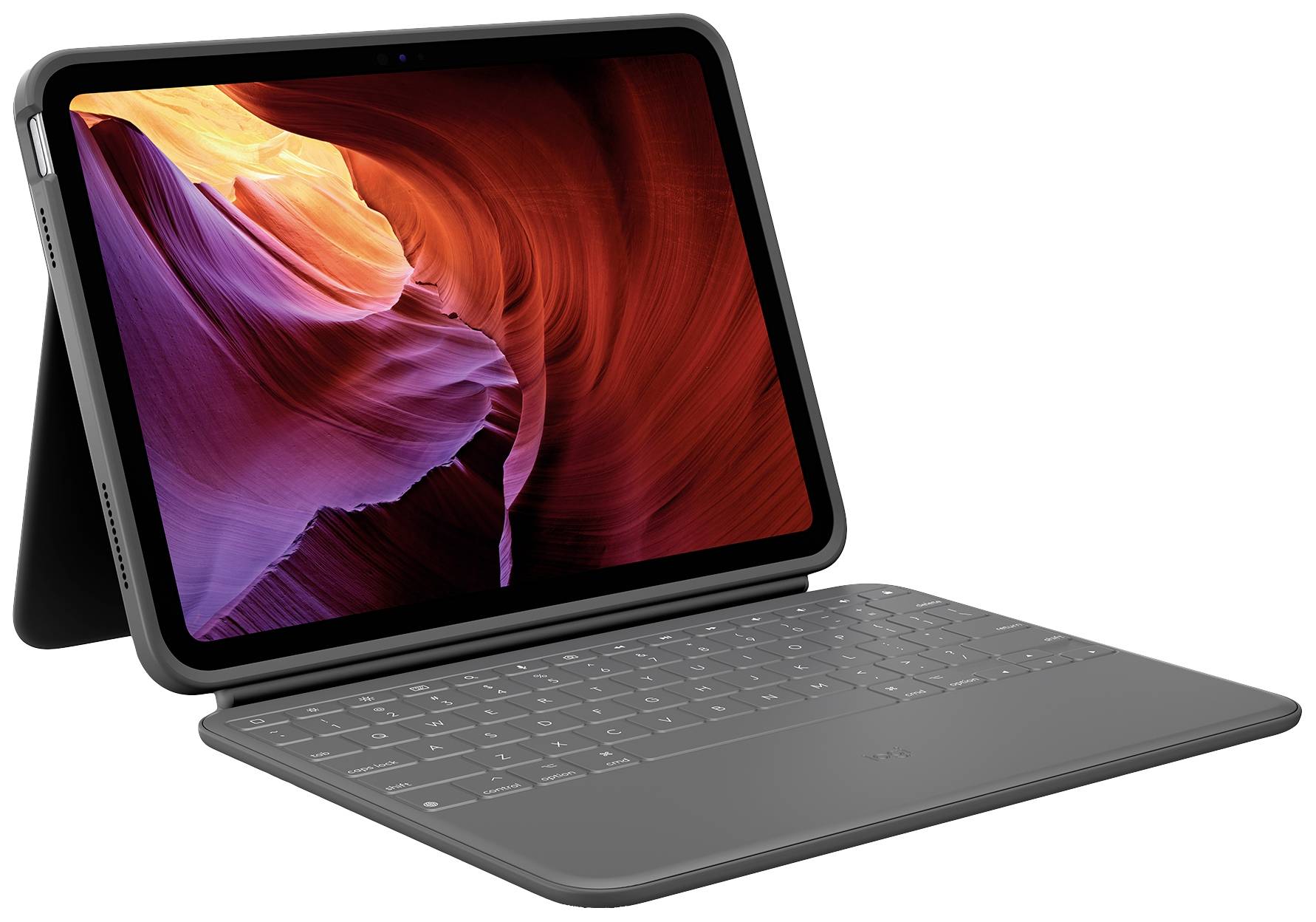 Logitech Rugged Folio Tablet-Cover Apple iPad 10.9" (Gen.10, 2022), iPad 10.9" (A16, 2025) 27,7 cm (10,9") Book Cover Schwarz