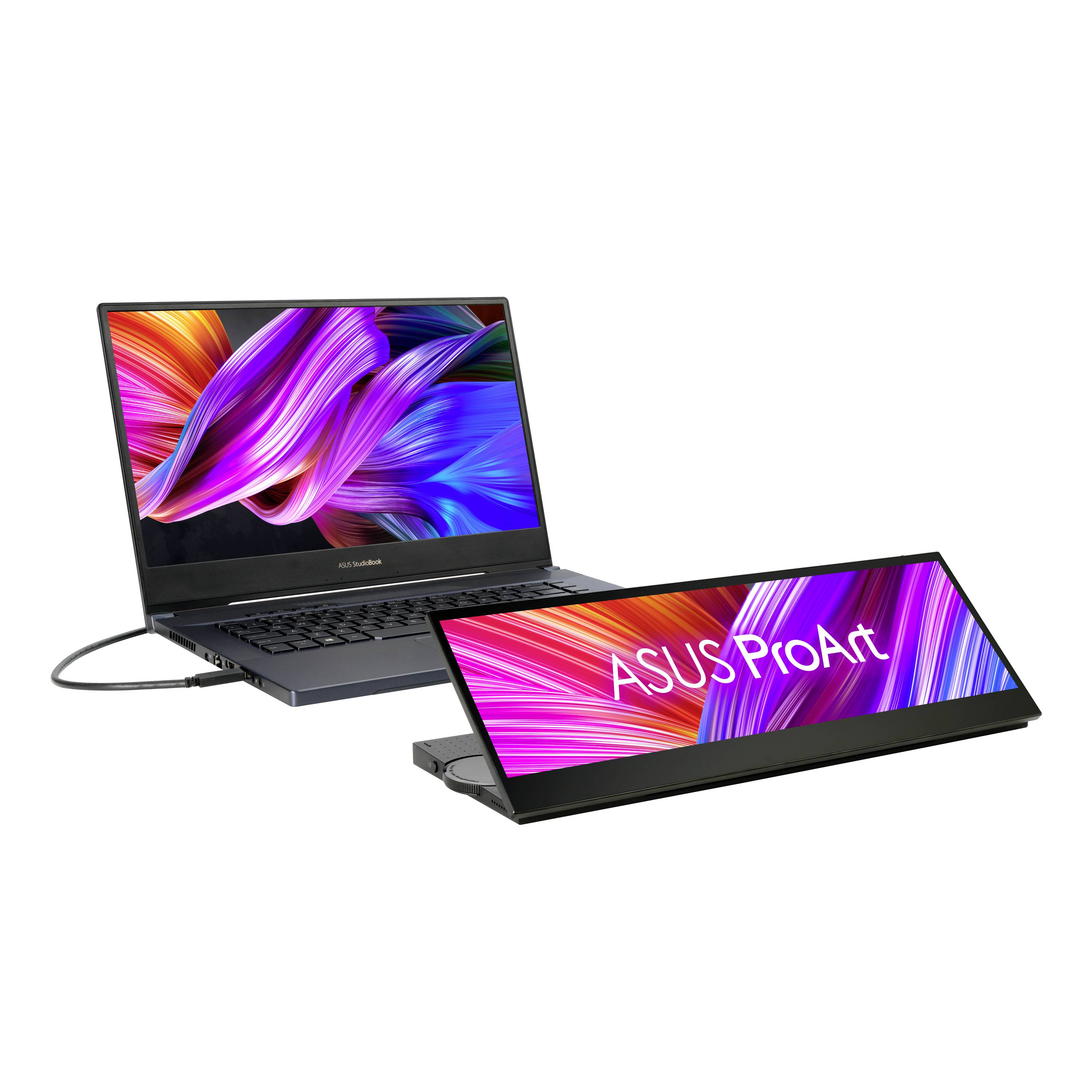 Asus PA147CDV LED-Monitor EEK: E (A - G) 35.6cm (14 Zoll) 1920 x 550 Pixel 32:9 5 ms USB-C®, HDMI®, DisplayPort IPS LED