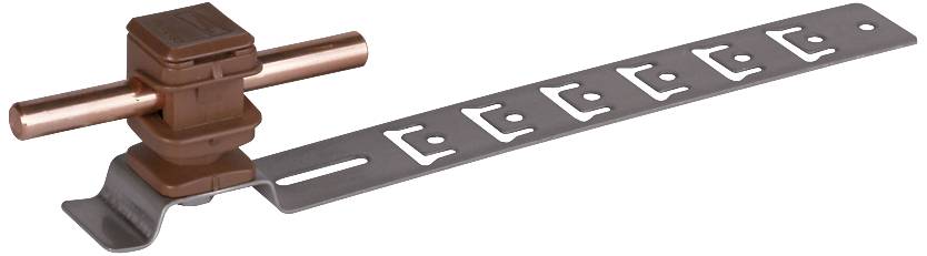 DEHN 204921 DLH US 8 H16 L205 BR V2A Dachleitungshalter