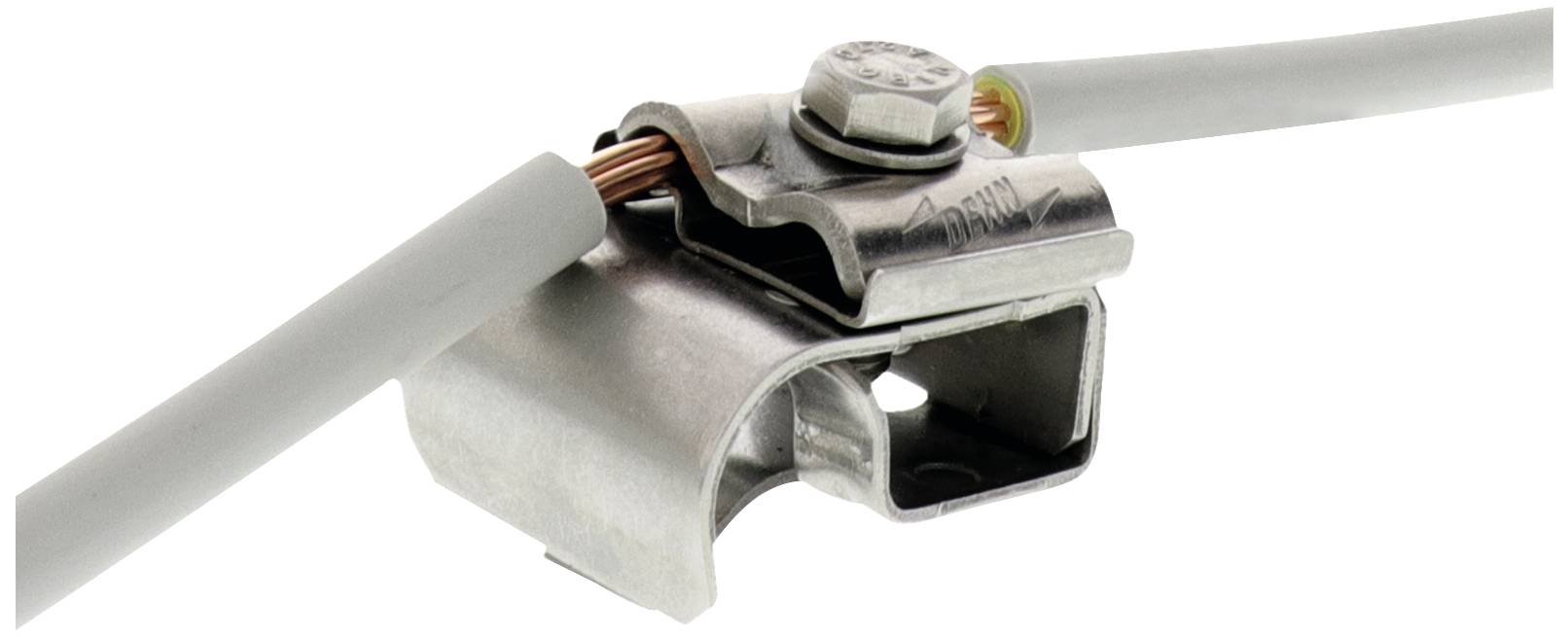 DEHN 540120 DRK 8.10 AQ4 50 W16.22 V2A Dachrinnenklemme 1St.