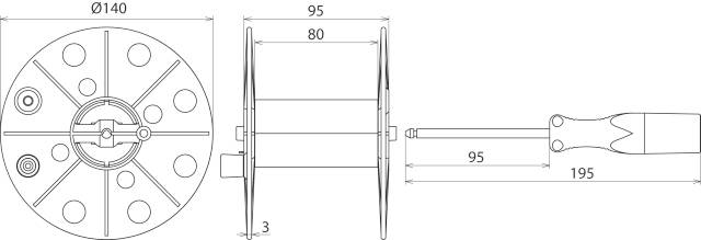 DEHN DH K 80 BB ASG L Erdungsmessgeräte Zubehör