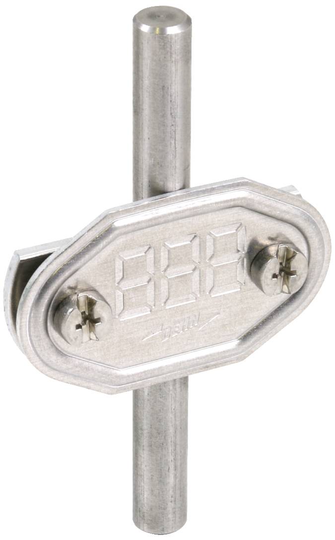 DEHN 484000 NS 7.10 FL30 7SEG AL Nummernschild 50St.