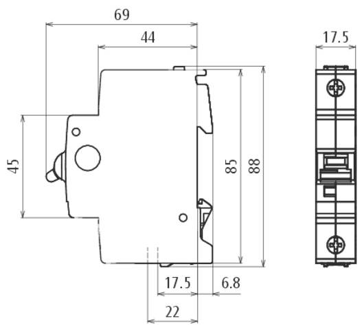 DEHN 909497 LS B6 DSH ZP LSG Leitungsschutzschalter 6A