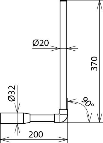 DEHN 766950 PSO M8 W90 PHE Prüfsonde 1St.
