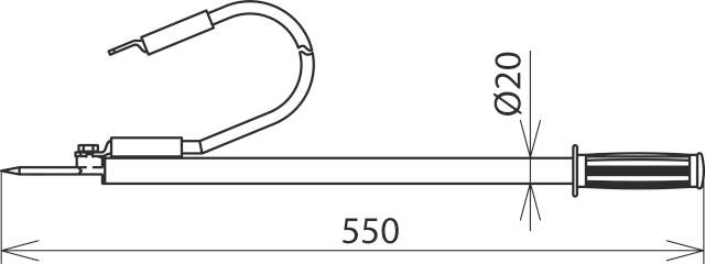 DEHN 758022 EV TES 465 KS10 Entladevorrichtung 1St.